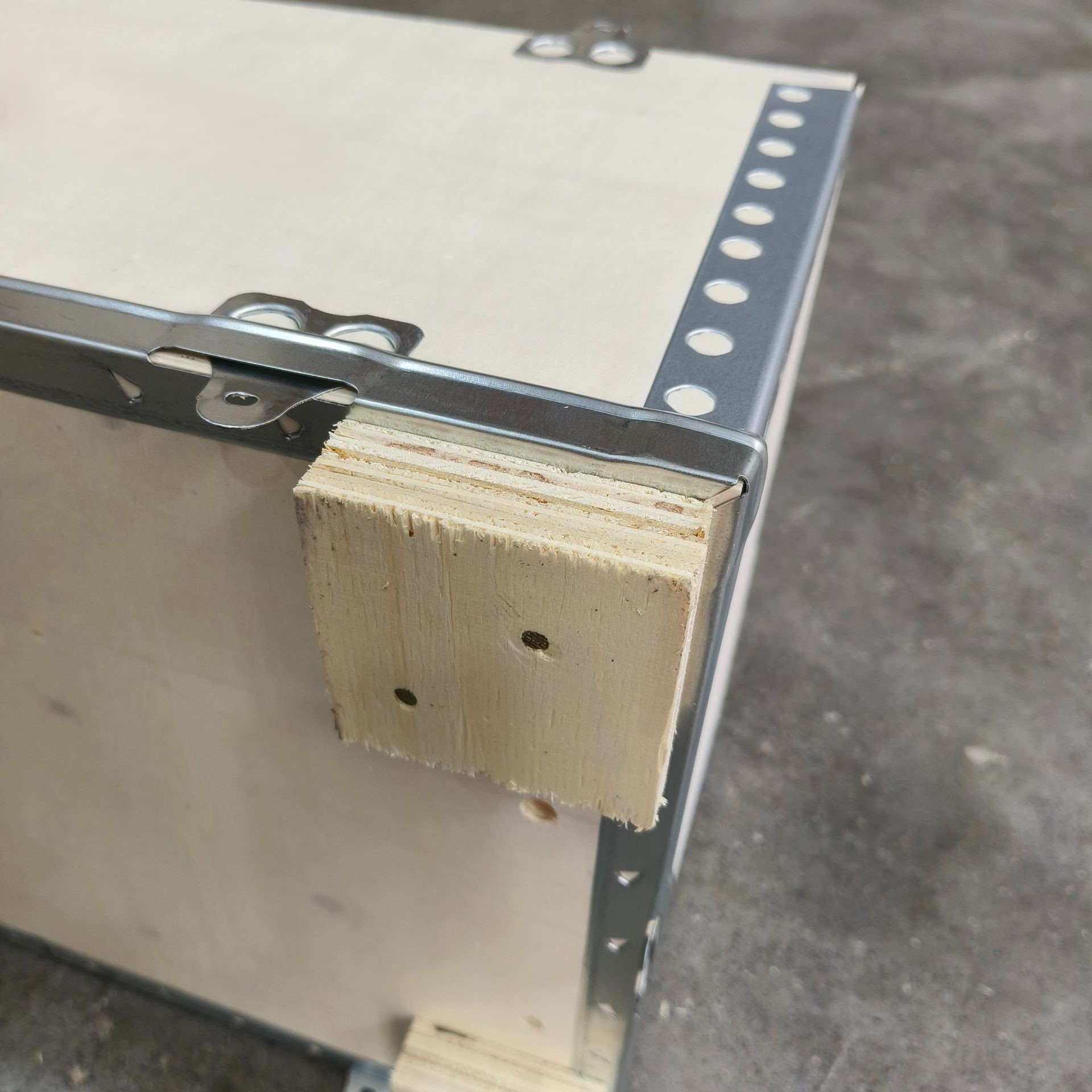 Fumigation-free export wooden box folding plywood 1