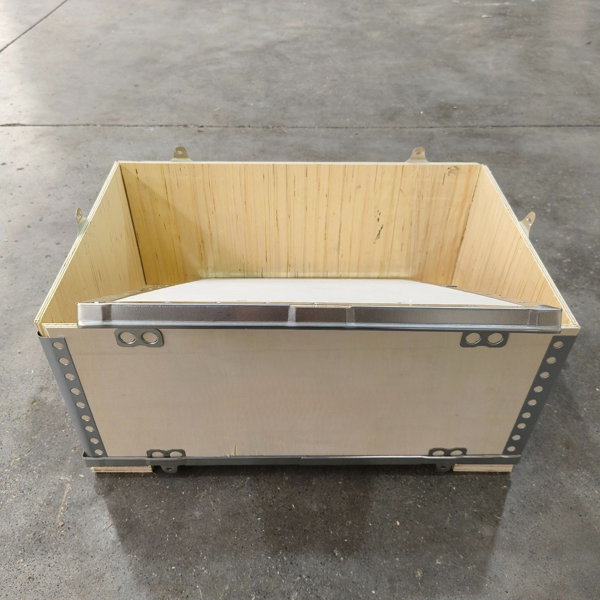 Fumigation-free export wooden box folding plywood 1