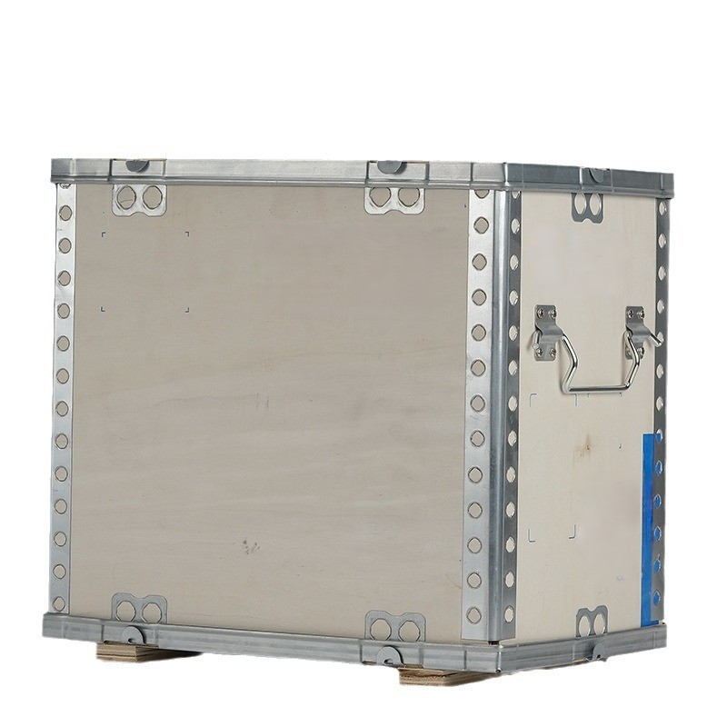 Fumigation-free plywood steel strap wooden box 3