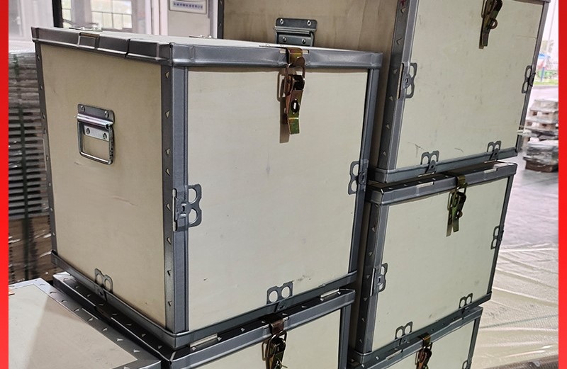 Fumigation-free wooden box for logistics and transportation 5