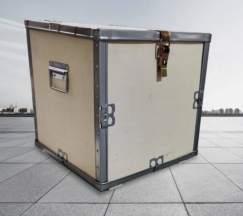 Fumigation-free wooden box for logistics and transportation 5