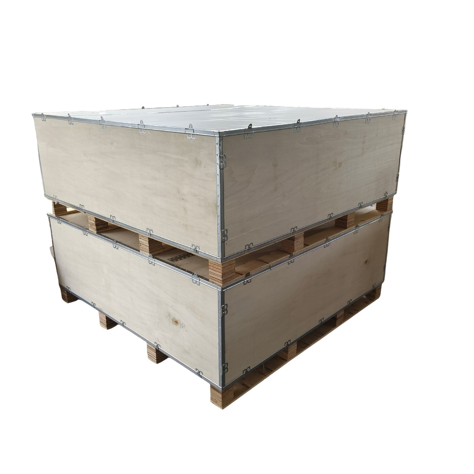 Mechanical equipment steel strapping wooden box 12 01