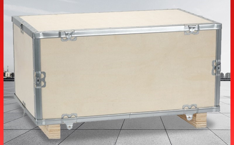 Steel belt removable turnover equipment box 10