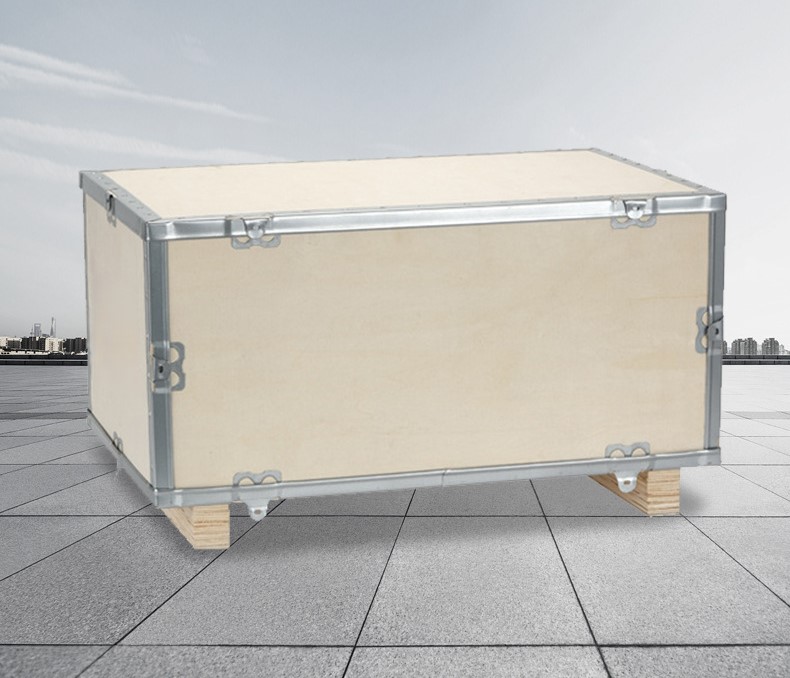 Steel belt removable turnover equipment box 10