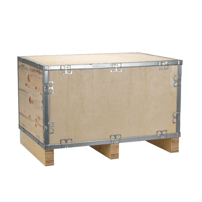 Fumigation-free plywood steel plate packaging box 23 01