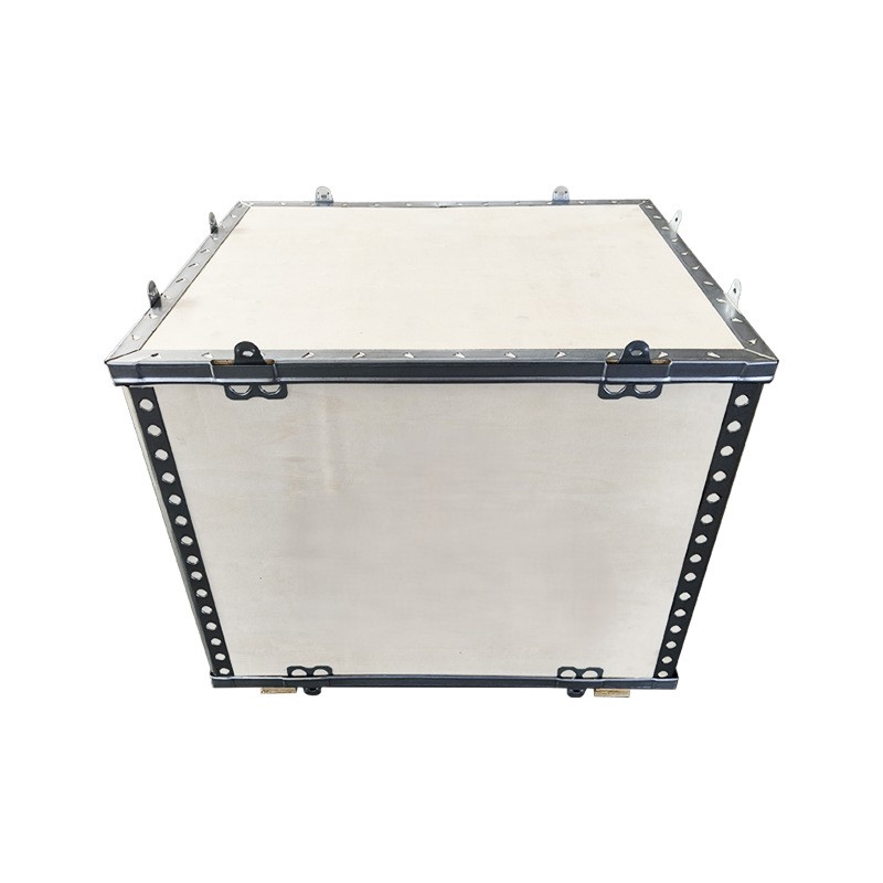 Fumigation-free transport packaging wooden box foldable 38 02