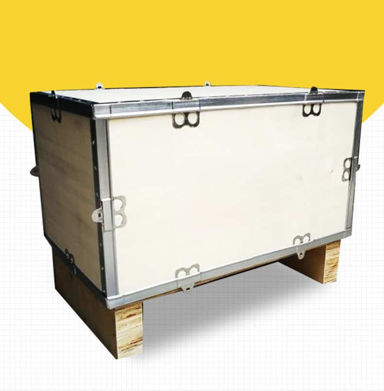 Fumigation-free transport packaging wooden box foldable 38