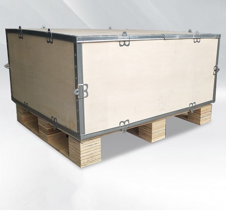 Fumigation-free workshop turnover wooden box 21
