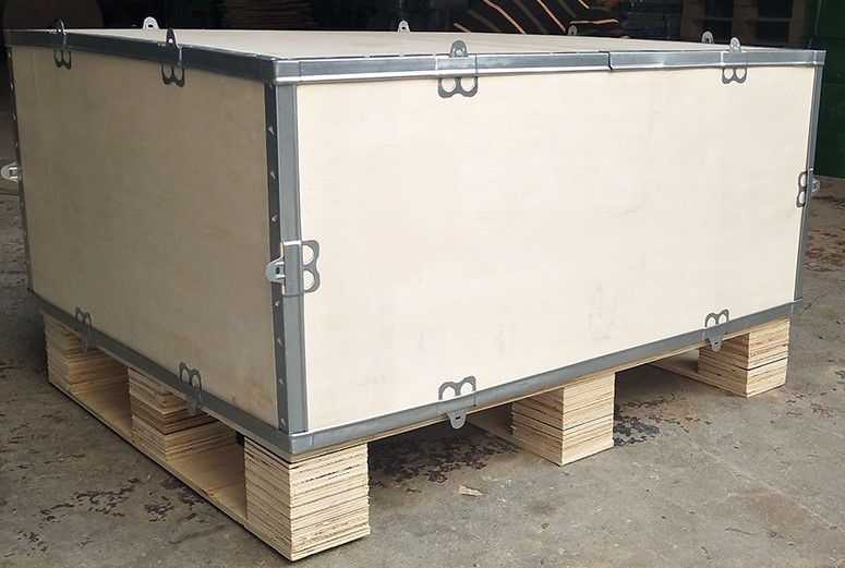 Fumigation-free workshop turnover wooden box 21
