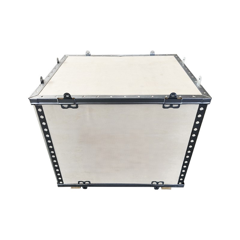 Plywood fumigation-free steel strap wooden box 15 01