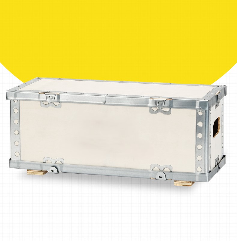 Steel belt storage logistics transport box 34 02