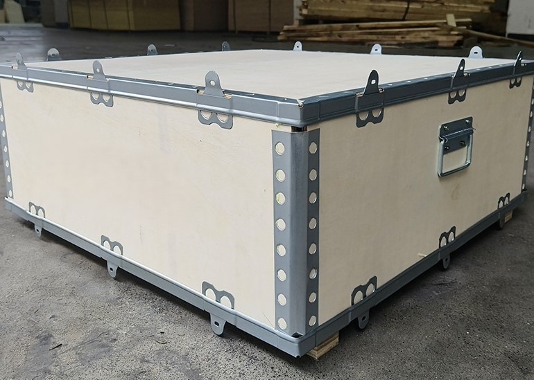 Thickened plywood removable wooden box 36