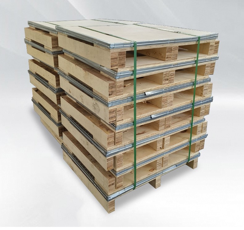 Two-sided forklift wood solid wood thickened pallet 32