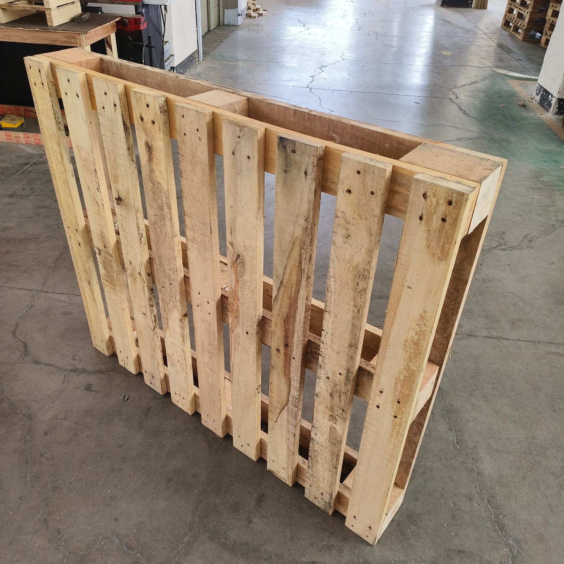 Warehouse logistics transportation wooden pallets 26 02