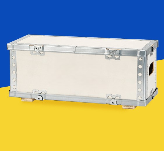 Warehousing logistics transport box free of fumigation 44