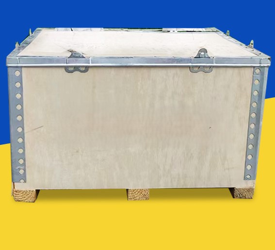 Assemble folding equipment fumigation wooden box 56