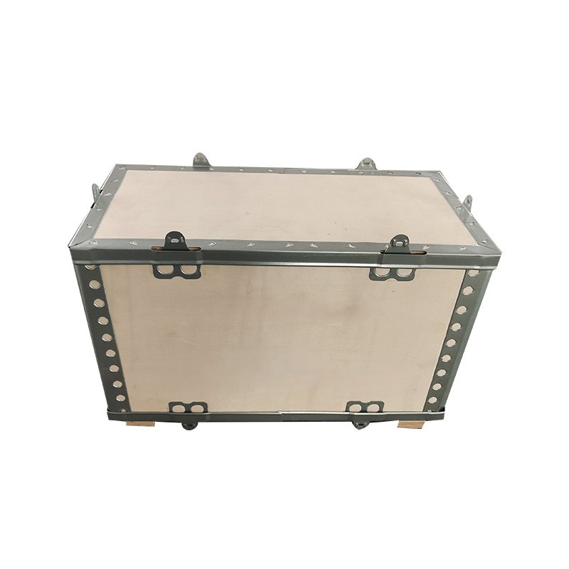 Removable steel belt box Fumigation-free wooden box 58